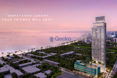 Condo in Pattaya, Thailand, 1 bedroom  № 196076