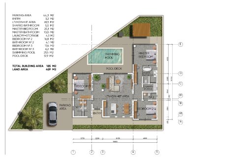 Villa à Ko Samui, Thaïlande 3 chambres № 165084 - photo 20