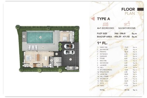 Villa à Phuket, Thaïlande 4 chambres № 165087 - photo 17