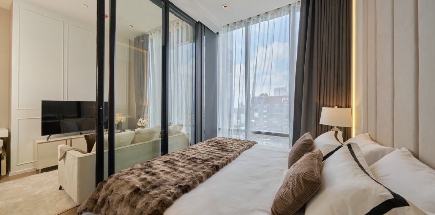 Studio dans le Condo à Bang Rak, Bangkok, Thaïlande  № 164155