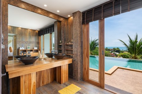 Вилла в Самуи, Таиланд с 4 спальнями  № 152773 - фото 30