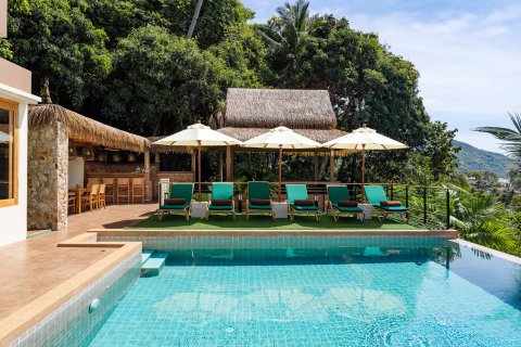 Вилла в Самуи, Таиланд с 4 спальнями  № 152773 - фото 9