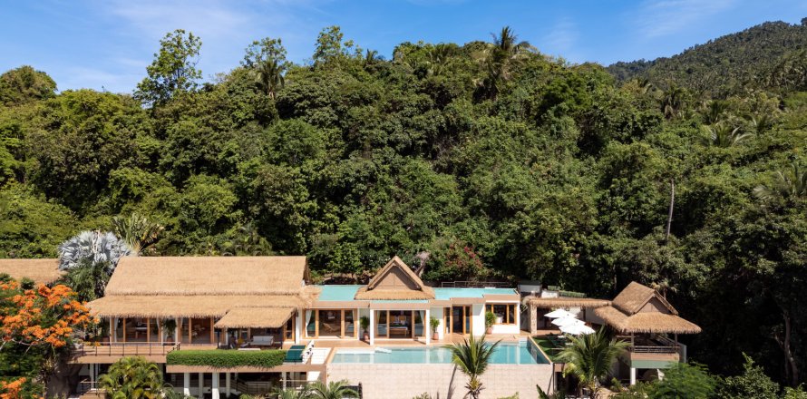 Вилла в Самуи, Таиланд с 4 спальнями  № 152773