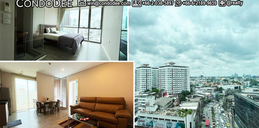 Condo à Watthana, Bangkok, Thaïlande, 1 chambre № 200866
