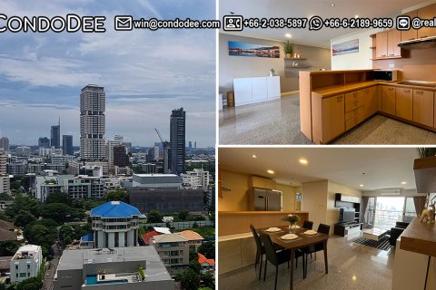 Condo à Khlong Toei, Bangkok, Thaïlande, 2 chambres  № 200864