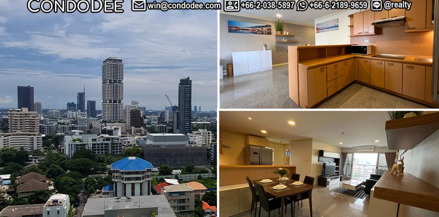 Condo à Khlong Toei, Bangkok, Thaïlande, 2 chambres № 200864