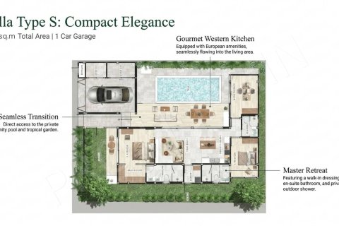 Apartment in Hua Hin, Thailand 3 bedrooms № 194768 - photo 2