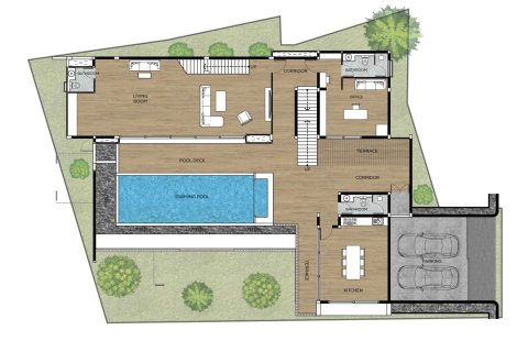 Вилла в Камале, Таиланд с 5 спальнями  № 166281 - фото 28