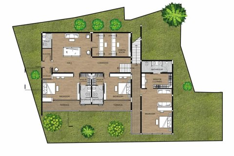 Вилла в Камале, Таиланд с 5 спальнями  № 166281 - фото 27