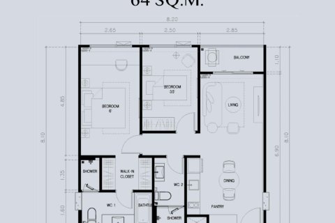 Condo in Bang Tao, Thailand, 2 bedrooms  № 166283 - photo 18