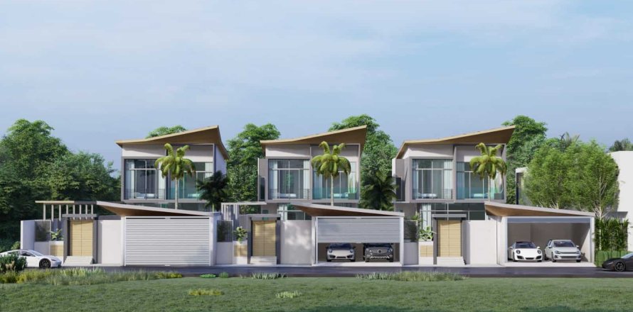 Вилла в Раваи, Таиланд с 3 спальнями  № 166280