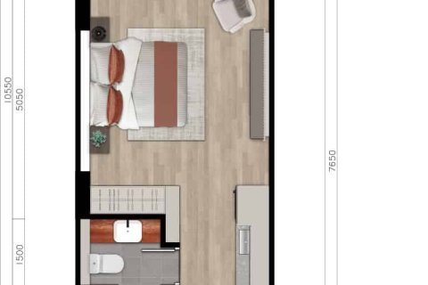 Condo à Bang Tao, Thaïlande, 1 chambre  № 166699 - photo 8