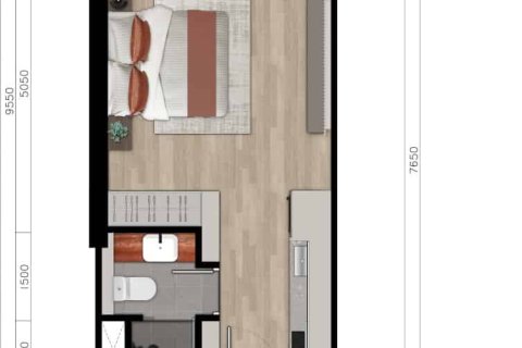 Condo à Bang Tao, Thaïlande, 1 chambre  № 166699 - photo 7