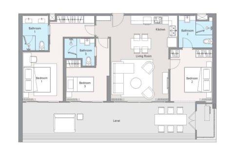 Condo in Bang Tao, Thailand, 3 bedrooms  № 166695 - photo 7