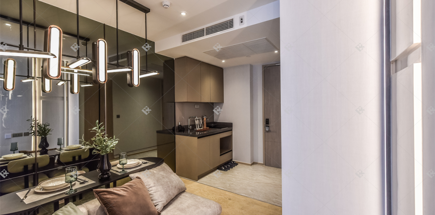 Condo à Bangkok, Thaïlande, 1 chambre  № 184892