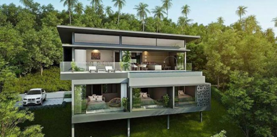 Villa sur Chaweng Beach, Ko Samui, Thaïlande 3 chambres № 194331