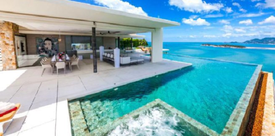 Villa à Ko Samui, Thaïlande 6 chambres № 194329