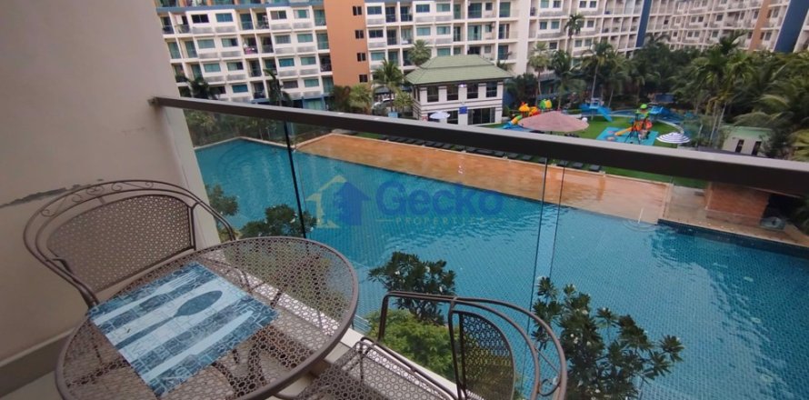 Estudio en el condominio en Pattaya, Tailandia № 209365
