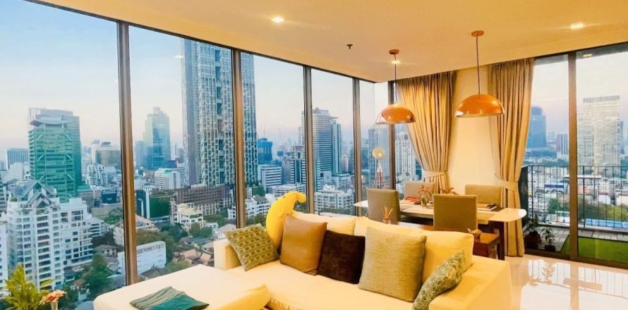 Кондоминиум с 2 спальнями в Сатхоне, Бангкок, Таиланд № 148996