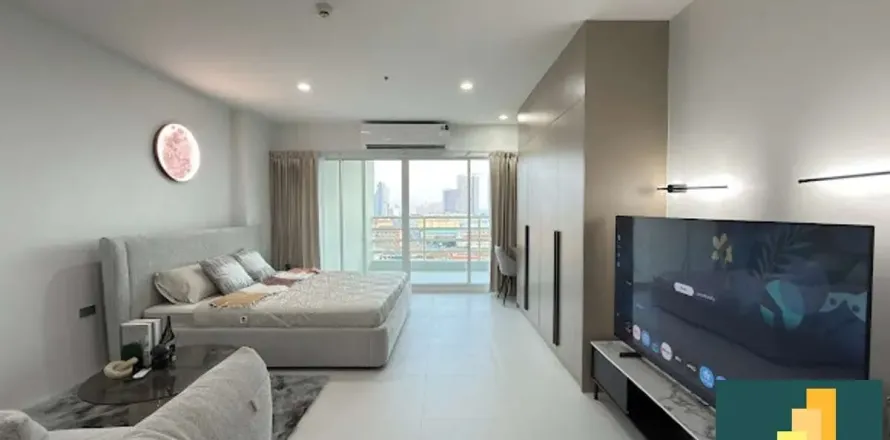 Estudio en el condominio en Jomtien Beach, Pattaya, Tailandia № 210673