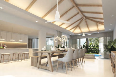 Дом в Банг Тао, Таиланд с 4 спальнями  № 36207 - фото 3