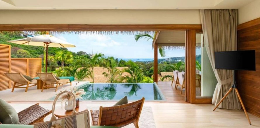 Villa à Surat Thani, Thaïlande 1 chambre № 160160