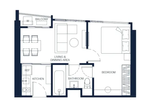 Condominio de 1 dormitorio en Pattaya, Tailandia № 211055 - foto 25