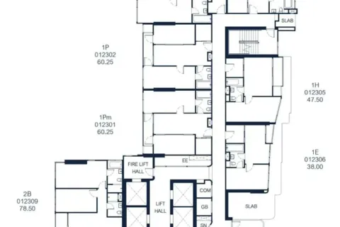 Condominio de 1 dormitorio en Pattaya, Tailandia № 211055 - foto 2