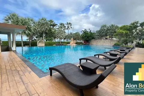 Condo sur Jomtien Beach, Pattaya, Thaïlande, 1 chambre  № 211054