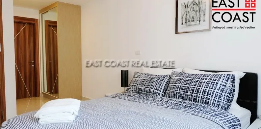 Condominio de 1 dormitorio en Jomtien Beach, Pattaya, Tailandia № 213233