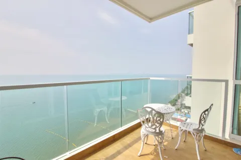 Studio dans le Condo à Pattaya, Thaïlande  № 163635 - photo 13