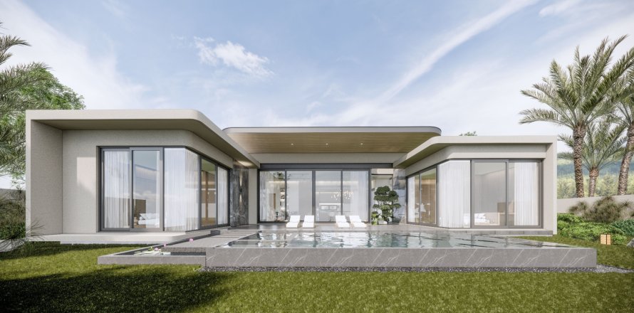 Вилла в Пхукете, Таиланд с 3 спальнями  № 163634