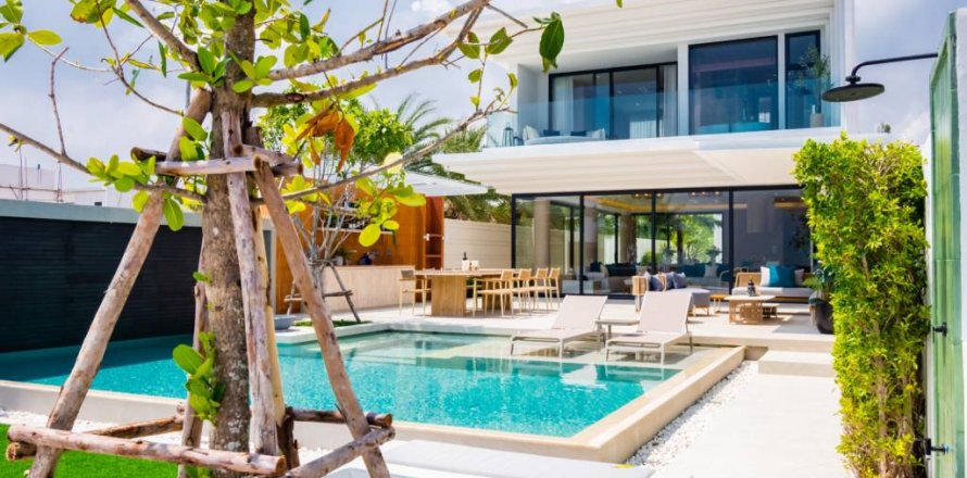 Вилла в Ча-аме, Таиланд с 5 спальнями  № 114013