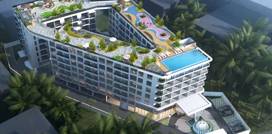 Квартира в Пхукете, Таиланд с 1 спальней  № 174001