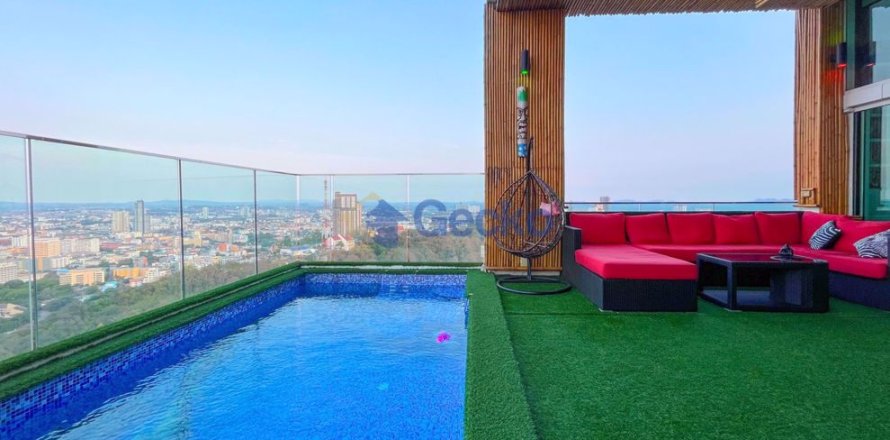 Condo à Pattaya, Thaïlande, 3 chambres № 196687
