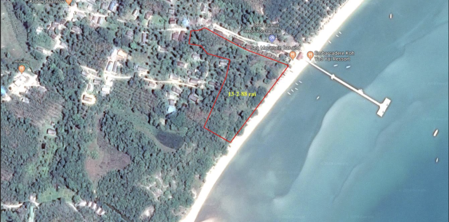 Land in Phang Nga, Thailand 21952 sq.m. № 154866