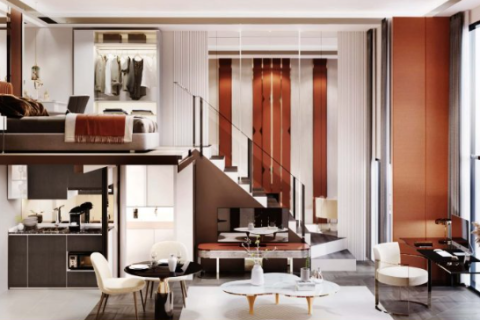 Studio à Bang Kapi, Bangkok, Thaïlande № 156714 - photo 6