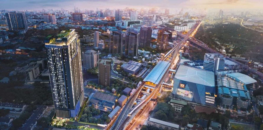 Condo à Bangkok, Thaïlande, 1 chambre  № 166499