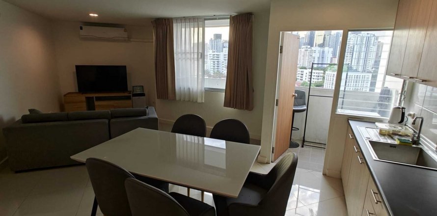 Кондоминиум с 2 спальнями в Ваттхане, Бангкок, Таиланд № 135431