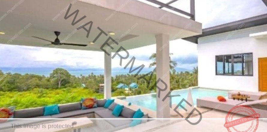 Villa in Ko Samui, Thailand 3 Schlafzimmer № 222326