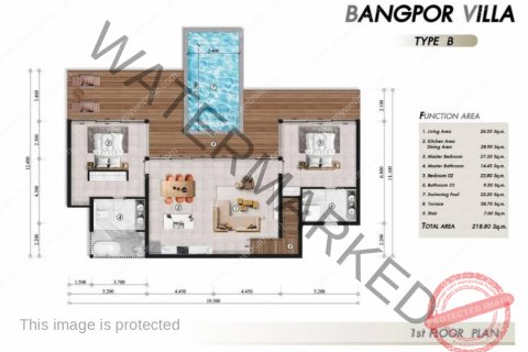 Villa à Ko Samui, Thaïlande 3 chambres № 222330