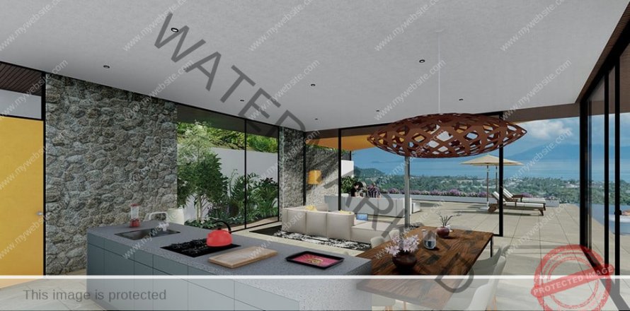 Villa in Ko Samui, Thailand 3 Schlafzimmer № 222329