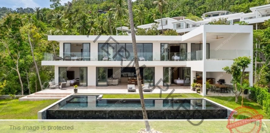 Villa in Ko Samui, Thailand 5 Schlafzimmer № 222327