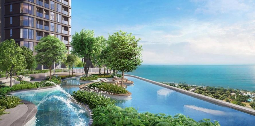 Квартира в Паттайе, Таиланд с 2 комнатами  № 150681