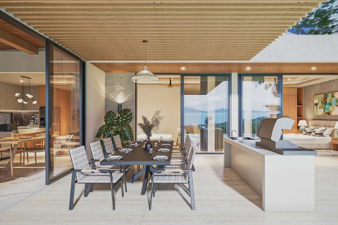 วิลล่าในหาดเฉวง, เกาะสมุย, ประเทศไทย 4 ห้องนอน № 165212 - รูปถ่าย 19