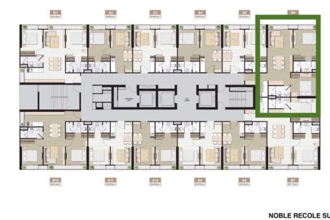 Кондоминиум с 2 спальнями в Ваттхане, Бангкок, Таиланд № 133896 - фото 10