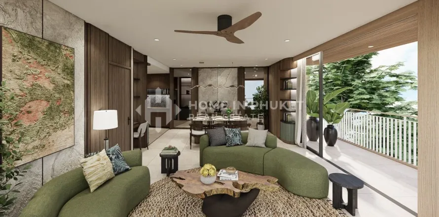 Кондоминиум с 3 спальнями в Пхукете, Таиланд № 146637