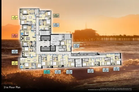 Condominio de 1 dormitorio en Pattaya, Tailandia № 211790 - foto 18