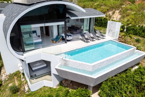 Вилла в Самуи, Таиланд с 3 спальнями  № 151449 - фото 1