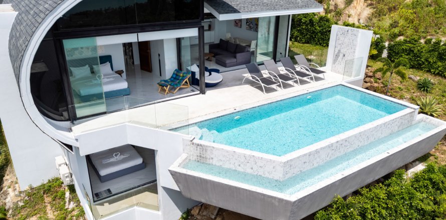 Вилла в Самуи, Таиланд с 3 спальнями  № 151449